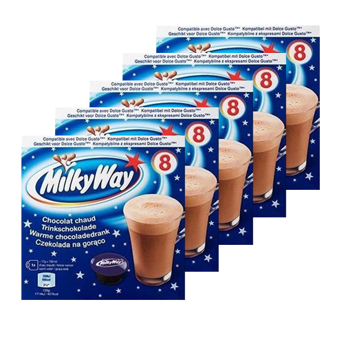 Milky Way - Warme Chocoladedrank (Dolce Gusto Compatible) - 5x 8 Capsules Top Merken Winkel